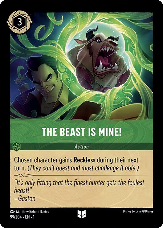 The Beast is Mine! (99/204) [The First Chapter] | Rock City Comics