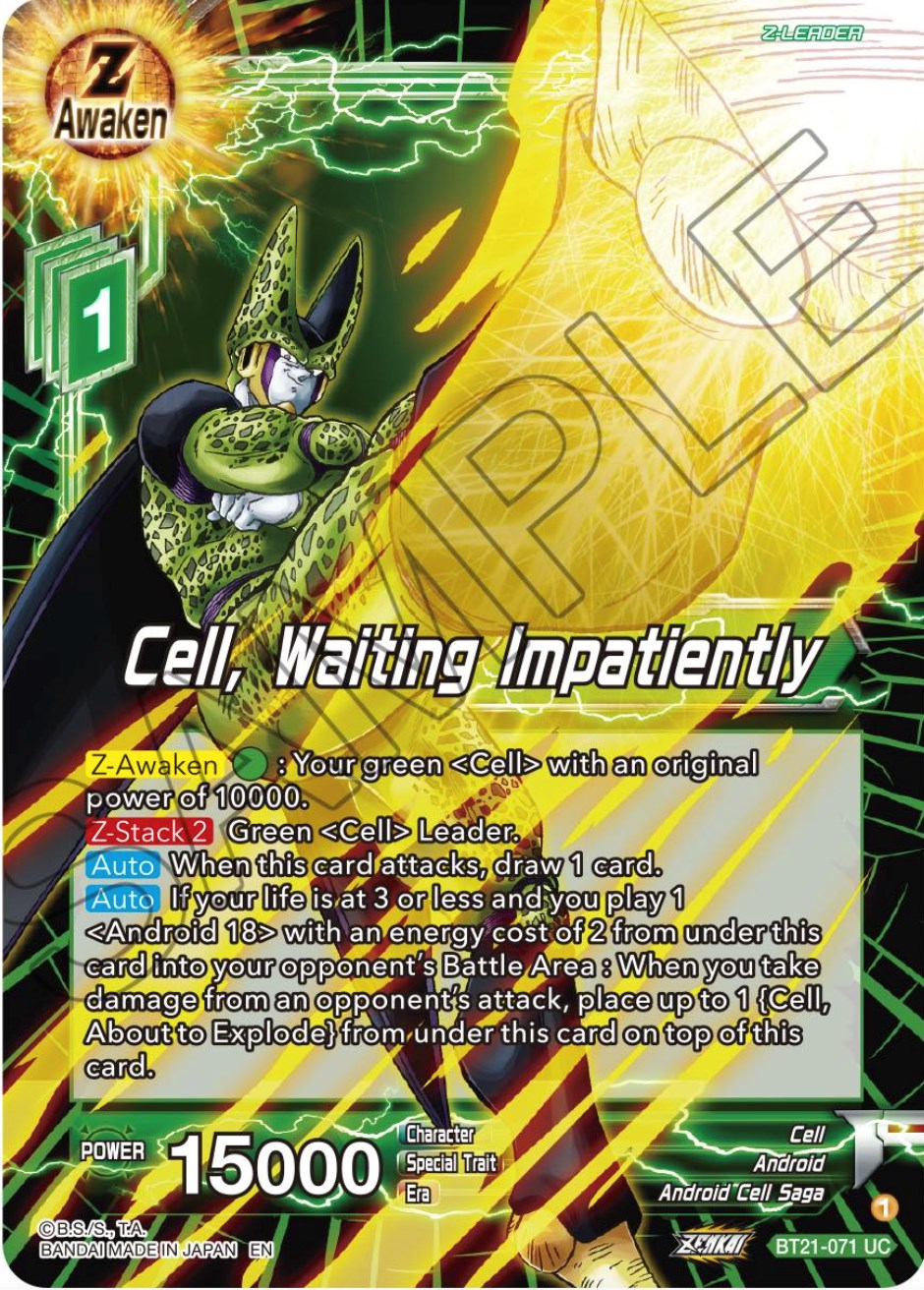 Cell, Waiting Impatiently (BT21-071) [Wild Resurgence] | Rock City Comics