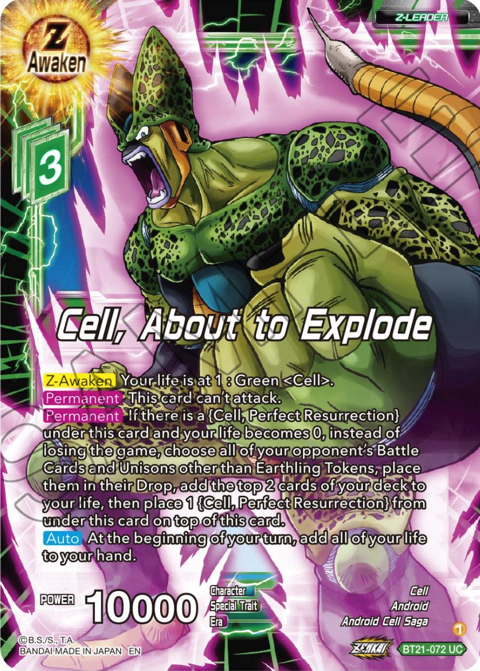 Cell, About to Explode (BT21-072) [Wild Resurgence] | Rock City Comics