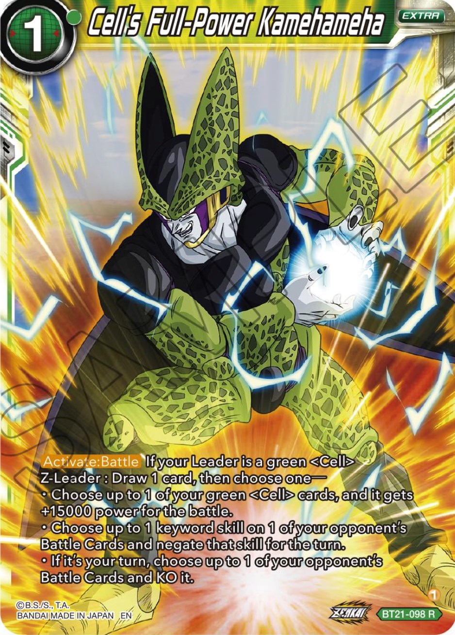 Cell's Full-Power Kamehameha (BT21-098) [Wild Resurgence] | Rock City Comics