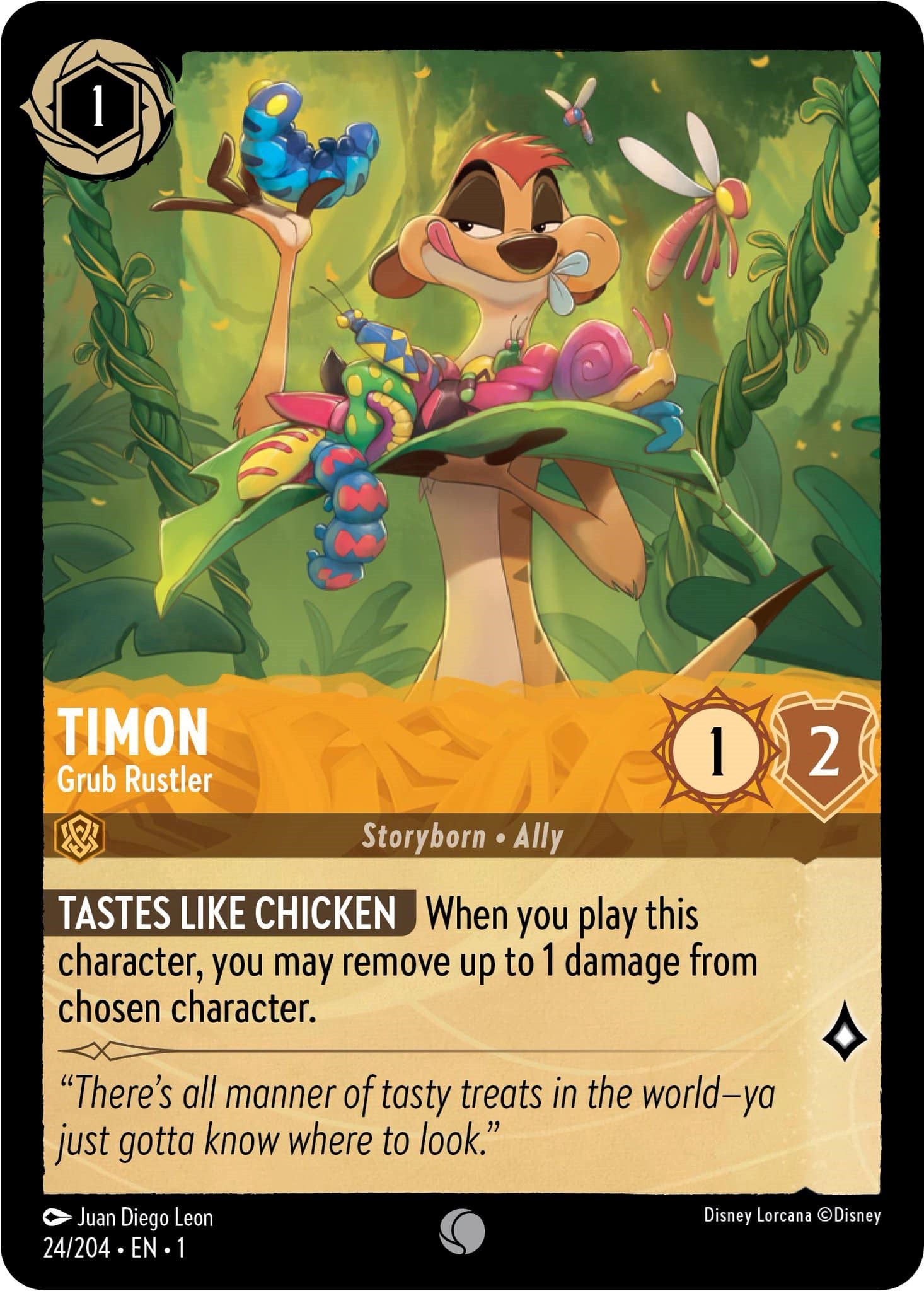 Timon - Grub Rustler (24/204) [The First Chapter] | Rock City Comics