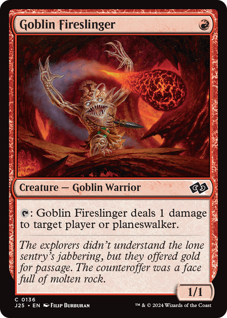 Goblin Fireslinger [Foundations Jumpstart] | Rock City Comics