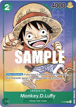 Monkey.D.Luffy (Anime Expo 2023) [One Piece Promotion Cards] | Rock City Comics