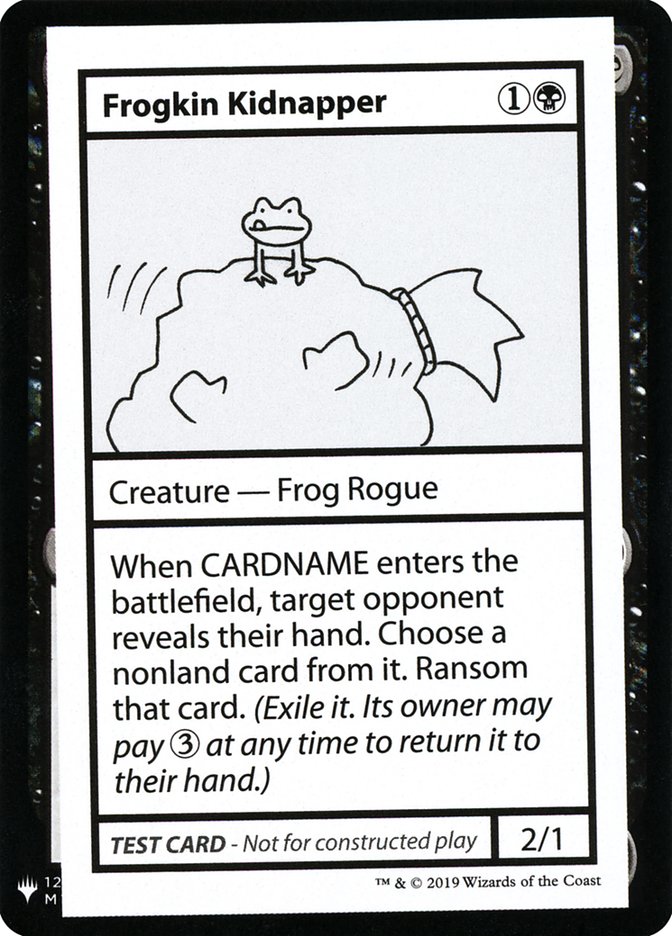 Frogkin Kidnapper [Mystery Booster Playtest Cards] | Rock City Comics