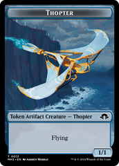 Phyrexian Germ // Thopter Double-Sided Token [Modern Horizons 3 Tokens] | Rock City Comics