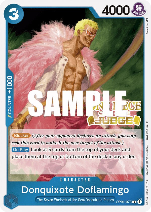 Donquixote Doflamingo (Judge) [One Piece Promotion Cards] | Rock City Comics