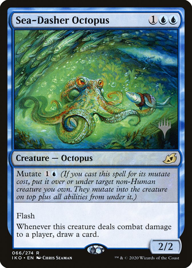 Sea-Dasher Octopus (Promo Pack) [Ikoria: Lair of Behemoths Promos] | Rock City Comics