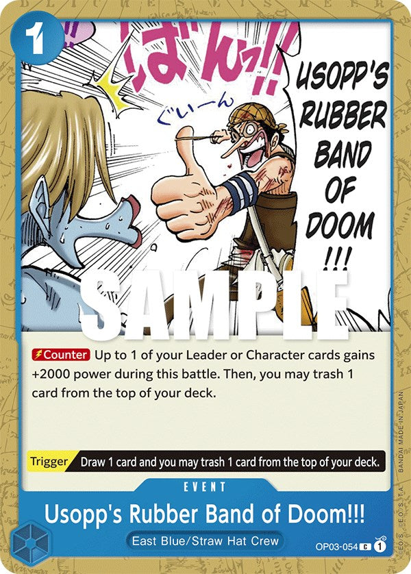 Usopp's Rubber Band of Doom!!! [Pillars of Strength] | Rock City Comics