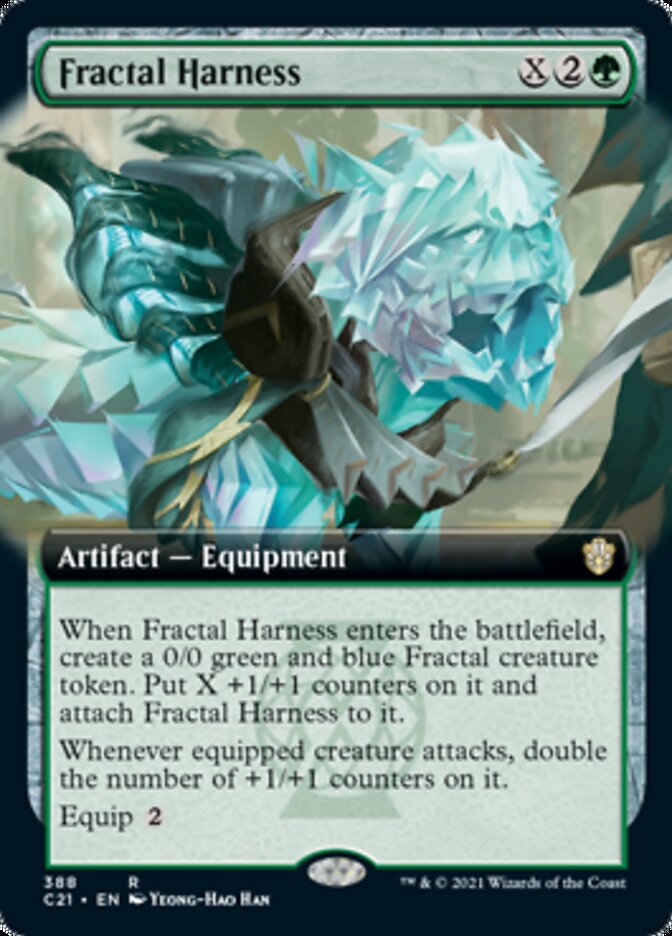 Fractal Harness (Extended Art) [Commander 2021] | Rock City Comics