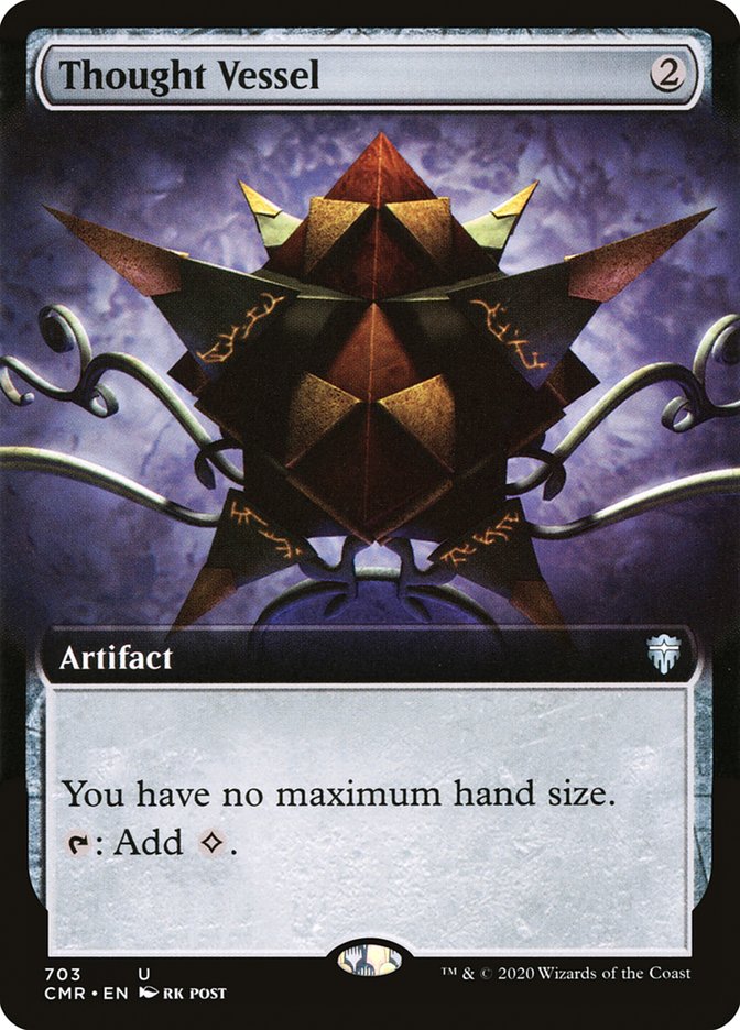 Thought Vessel (Extended Art) [Commander Legends] | Rock City Comics