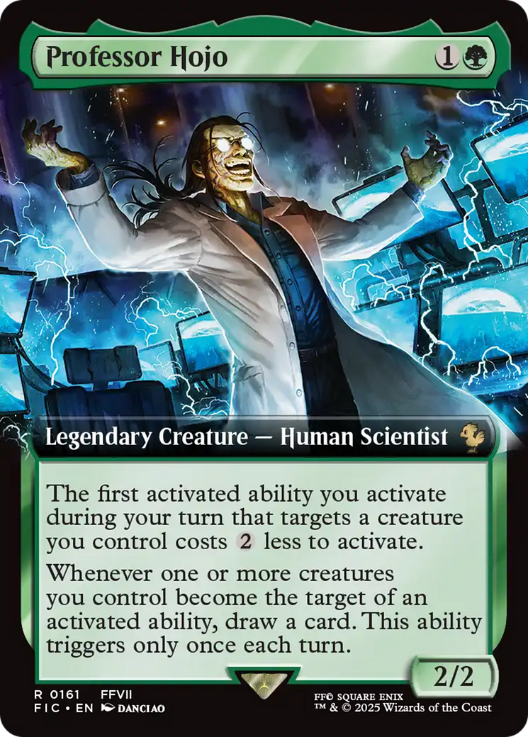 Professor Hojo (Extended Art) [FINAL FANTASY Commander] | Rock City Comics
