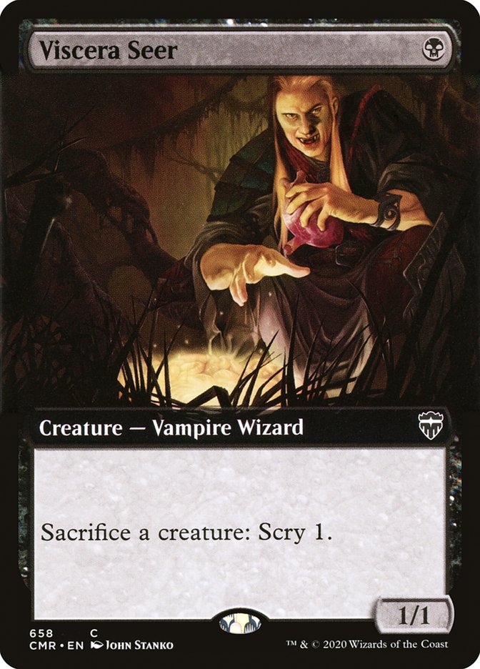 Viscera Seer (Extended Art) [Commander Legends] | Rock City Comics