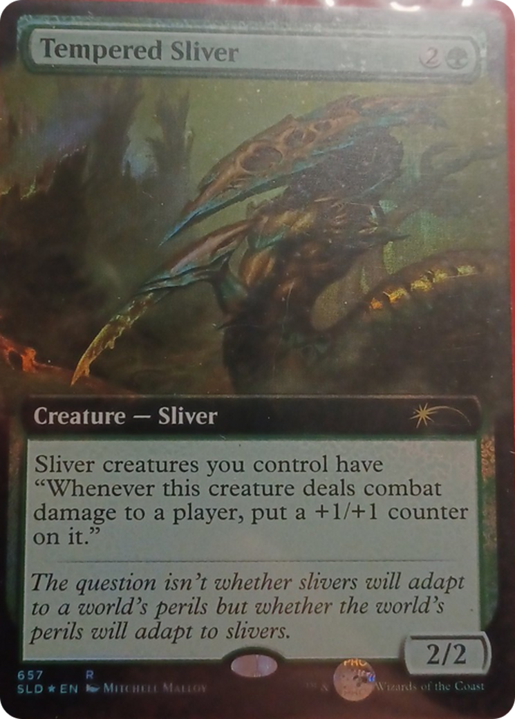 Tempered Sliver (Extended Art) [Secret Lair Drop Promos] | Rock City Comics