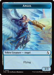 Angel (0003) // Beast Double-Sided Token [Reality Fracture Tokens] | Rock City Comics