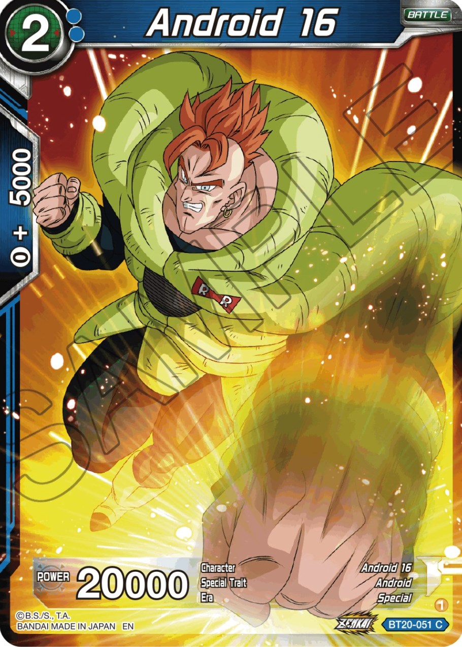 Android 16 (BT20-051) [Power Absorbed] | Rock City Comics