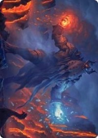 Aegar, the Freezing Flame Art Card [Kaldheim Art Series] | Rock City Comics