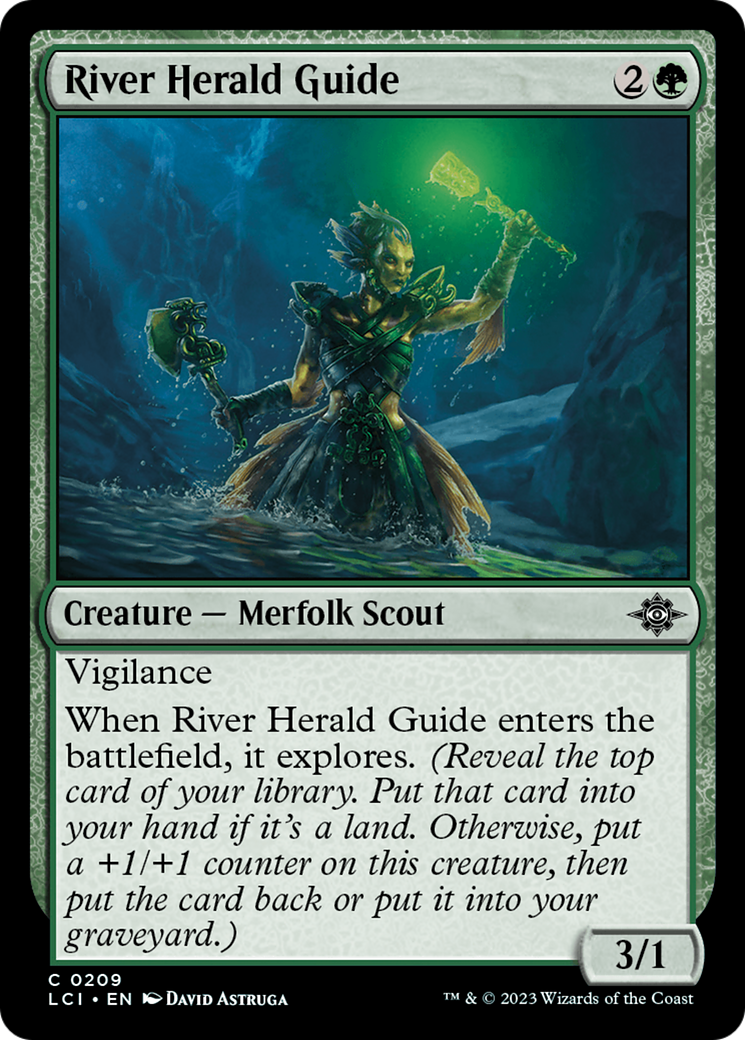 River Herald Guide [The Lost Caverns of Ixalan] | Rock City Comics