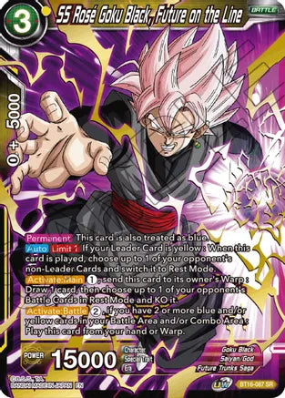 SS Rose Goku Black, Future on the Line (BT16-087) [Realm of the Gods] | Rock City Comics