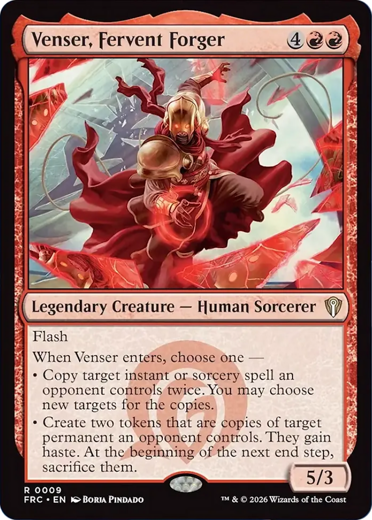 Venser, Fervent Forger [Reality Fracture Commander] | Rock City Comics