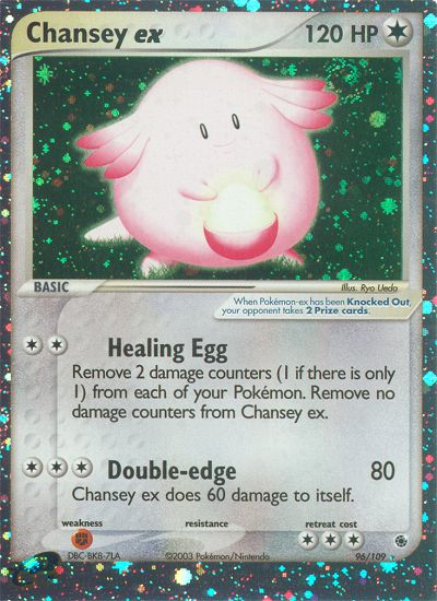 Chansey ex (96/109) [EX: Ruby & Sapphire] | Rock City Comics