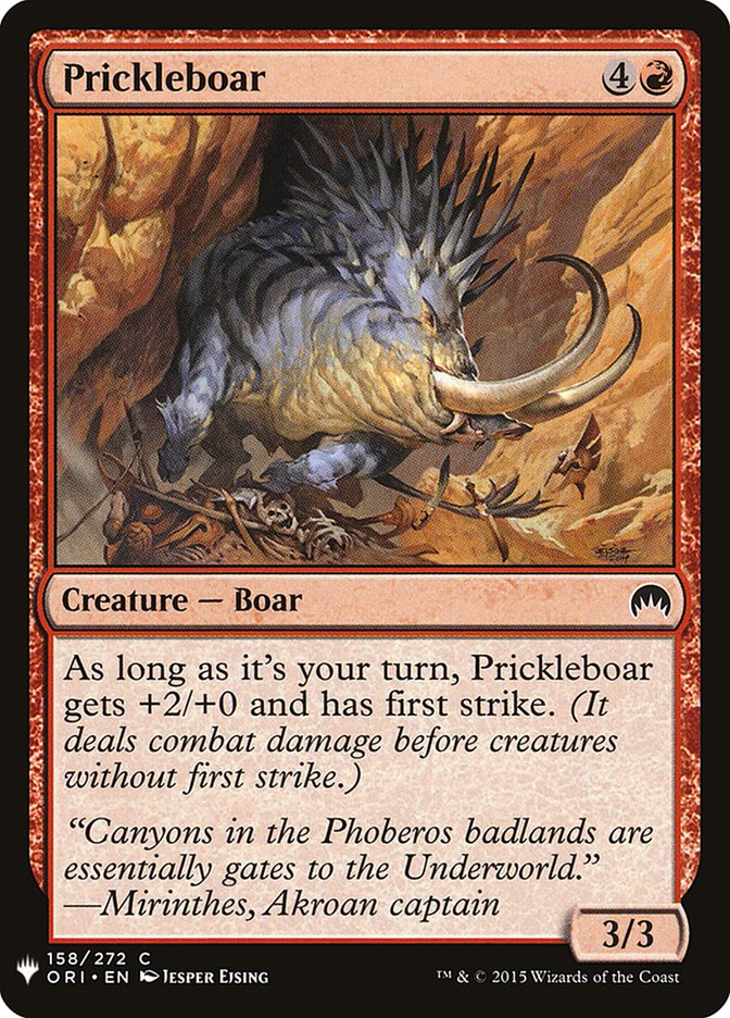 Prickleboar [Mystery Booster] | Rock City Comics