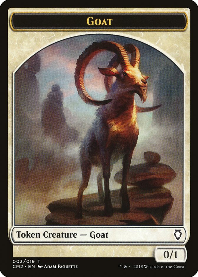 Goat Token [Commander Anthology Volume II Tokens] | Rock City Comics