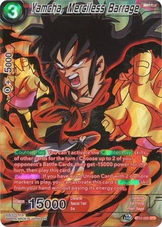 Yamcha, Merciless Barrage (SPR) (BT10-008) [Rise of the Unison Warrior 2nd Edition] | Rock City Comics