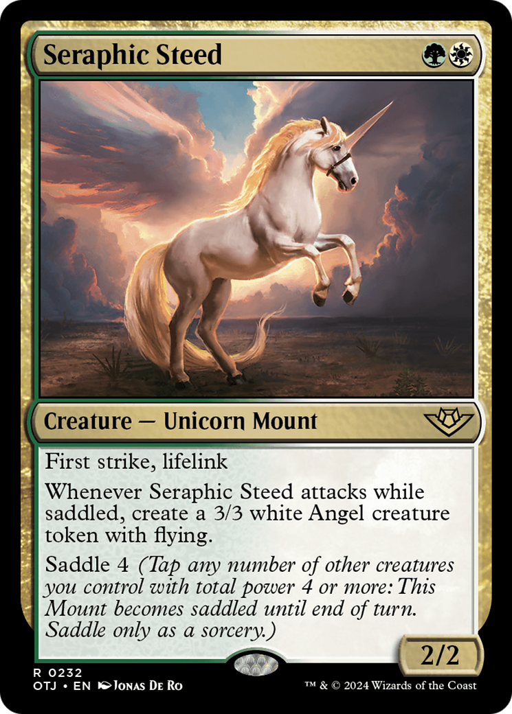 Seraphic Steed [Outlaws of Thunder Junction] | Rock City Comics