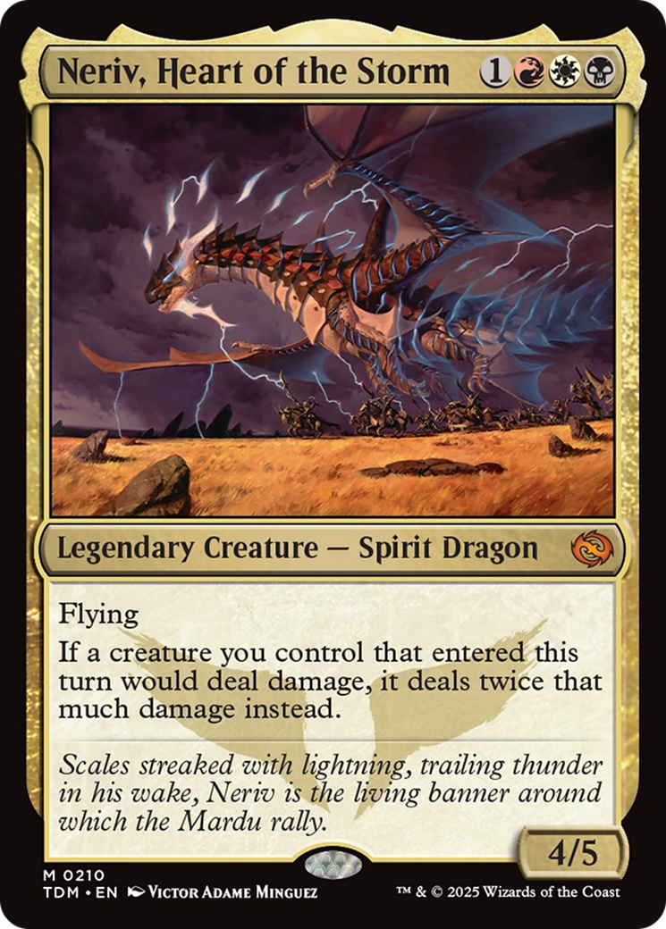 Neriv, Heart of the Storm [Tarkir: Dragonstorm] | Rock City Comics