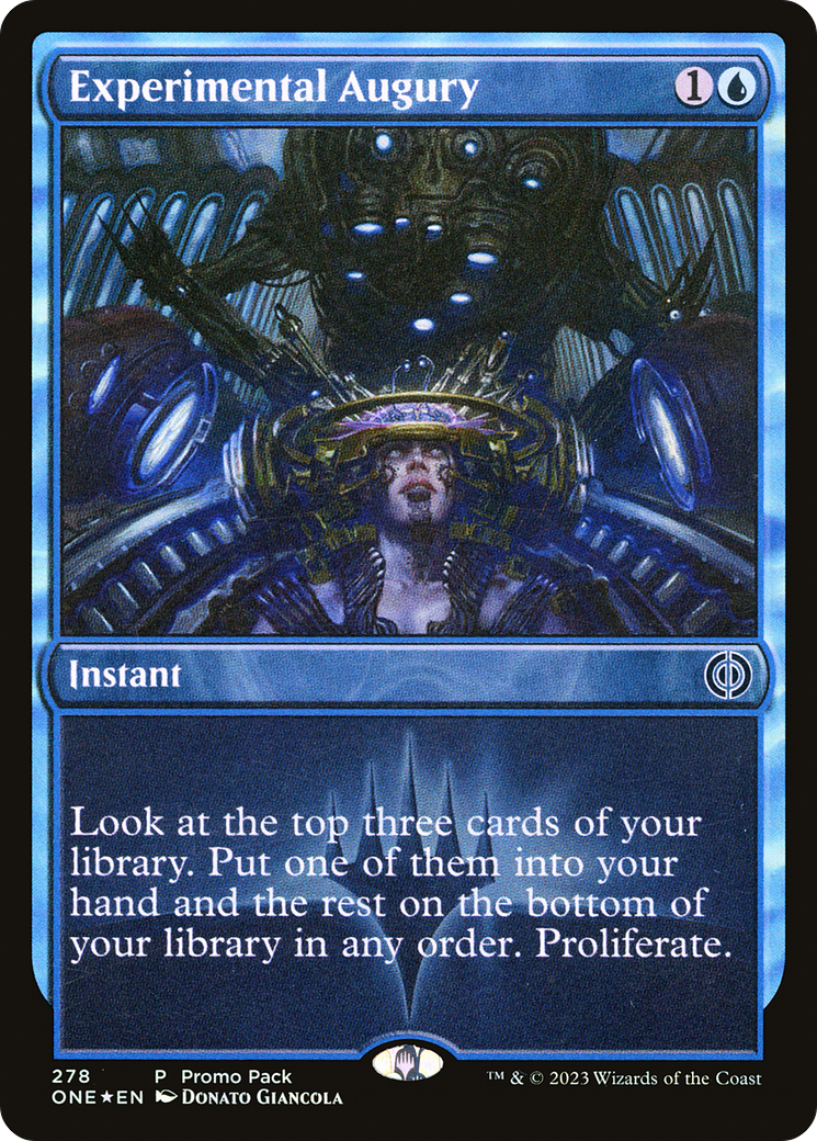 Experimental Augury (Promo Pack) [Phyrexia: All Will Be One Promos] | Rock City Comics