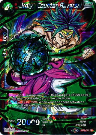 Broly, Counter Reversal (BT7-020) [Assault of the Saiyans] | Rock City Comics