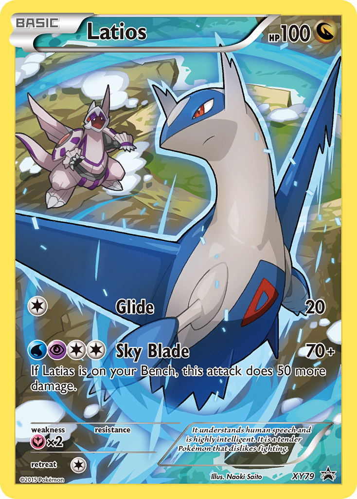 Latios (XY79) (Full Art Promo) [XY: Black Star Promos] | Rock City Comics