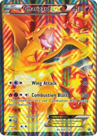 Charizard EX (XY121) (Jumbo Card) [XY: Black Star Promos] | Rock City Comics