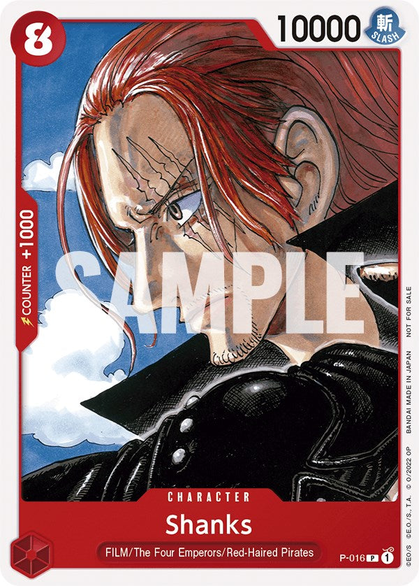 Shanks (One Piece Film Red) [One Piece Promotion Cards] | Rock City Comics