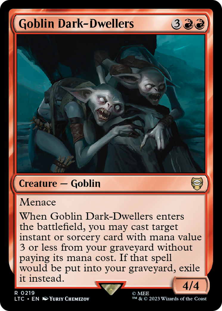 Goblin Dark-Dwellers [The Lord of the Rings: Tales of Middle-Earth Commander] | Rock City Comics