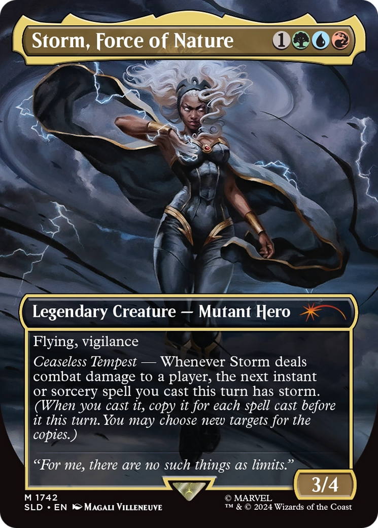 Storm, Force of Nature (Rainbow Foil) [Secret Lair Drop Series] | Rock City Comics