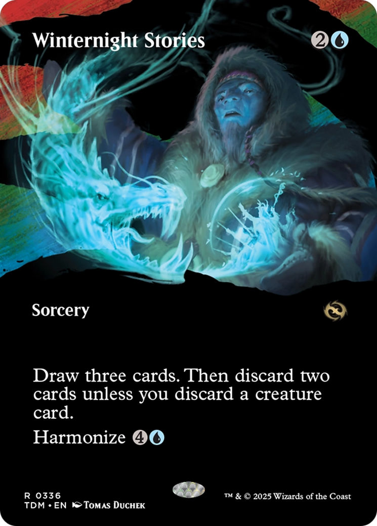 Winternight Stories (Borderless) [Tarkir: Dragonstorm] | Rock City Comics