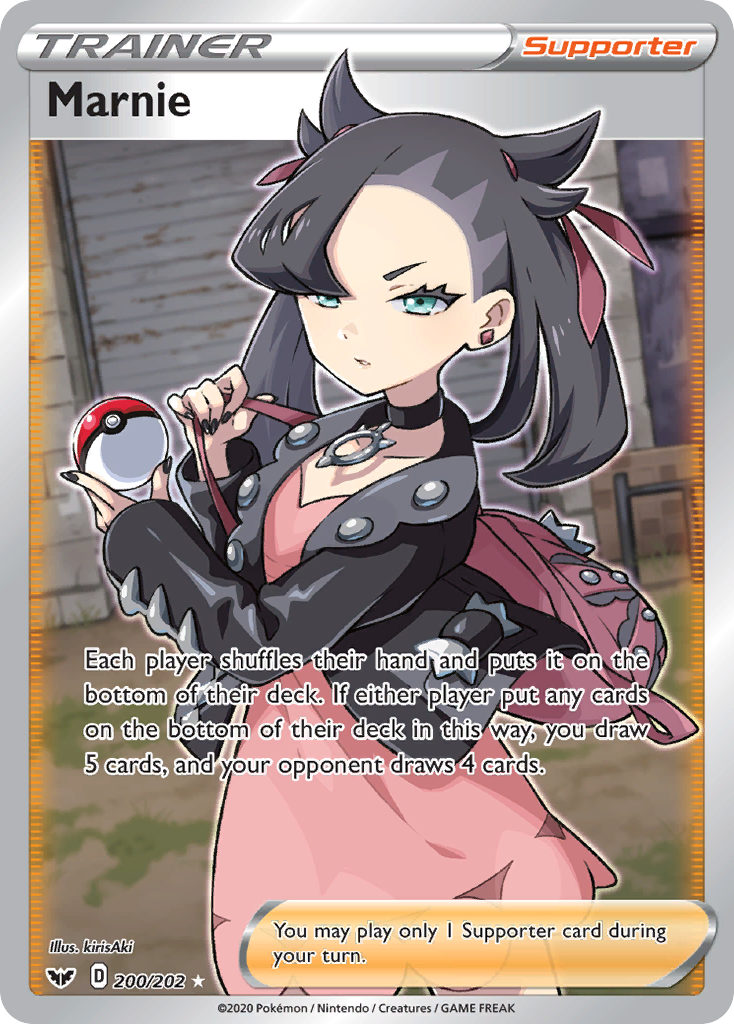Marnie (200/202) [Sword & Shield: Base Set] | Rock City Comics
