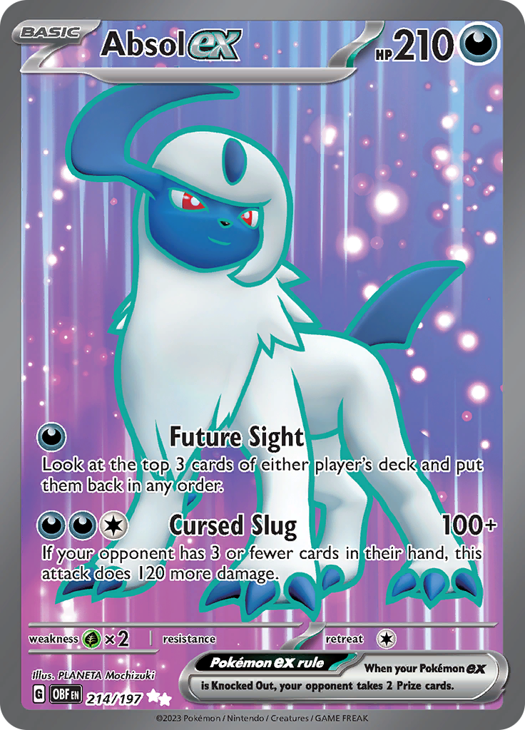 Absol ex (214/197) [Scarlet & Violet: Obsidian Flames] | Rock City Comics