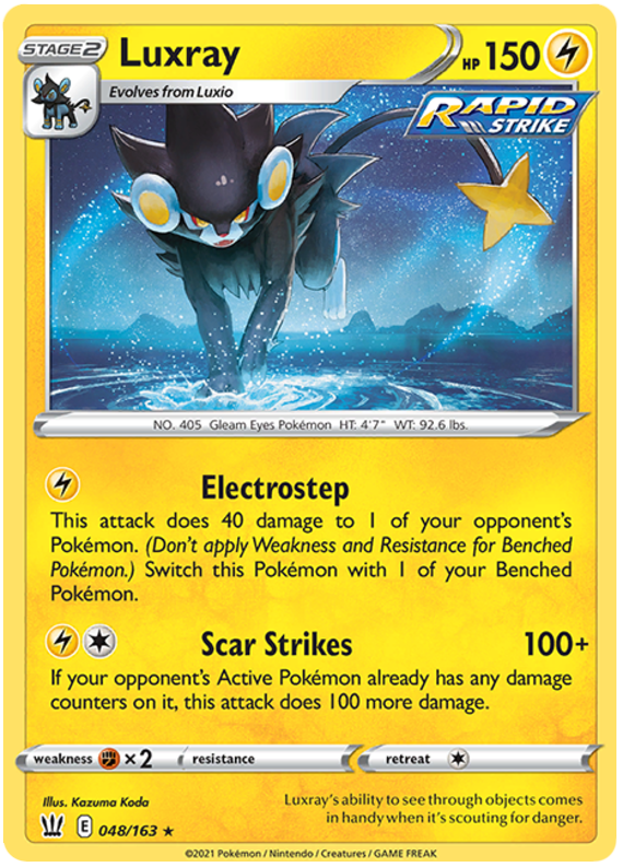 Luxray (048/163) [Sword & Shield: Battle Styles] | Rock City Comics