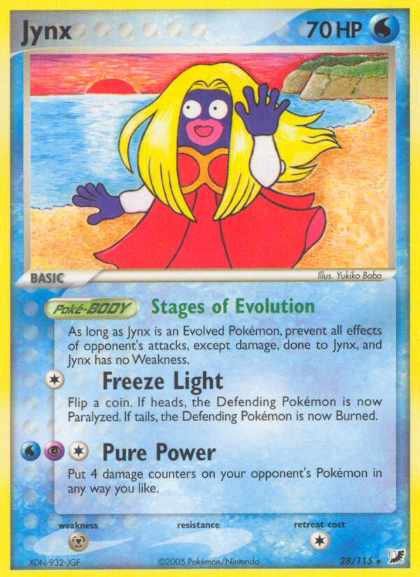 Jynx (28/115) [EX: Unseen Forces] | Rock City Comics