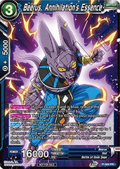 Beerus, Annihilation's Essence (Tournament Pack Vol. 8) (P-384) [Tournament Promotion Cards] | Rock City Comics