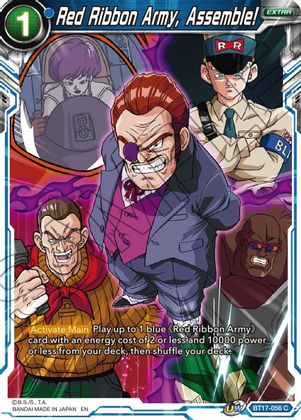 Red Ribbon Army, Assemble! (BT17-056) [Ultimate Squad] | Rock City Comics