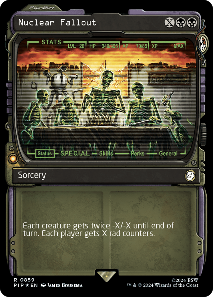 Nuclear Fallout (Showcase) (Surge Foil) [Fallout] | Rock City Comics