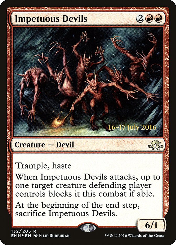 Impetuous Devils [Eldritch Moon Prerelease Promos] | Rock City Comics