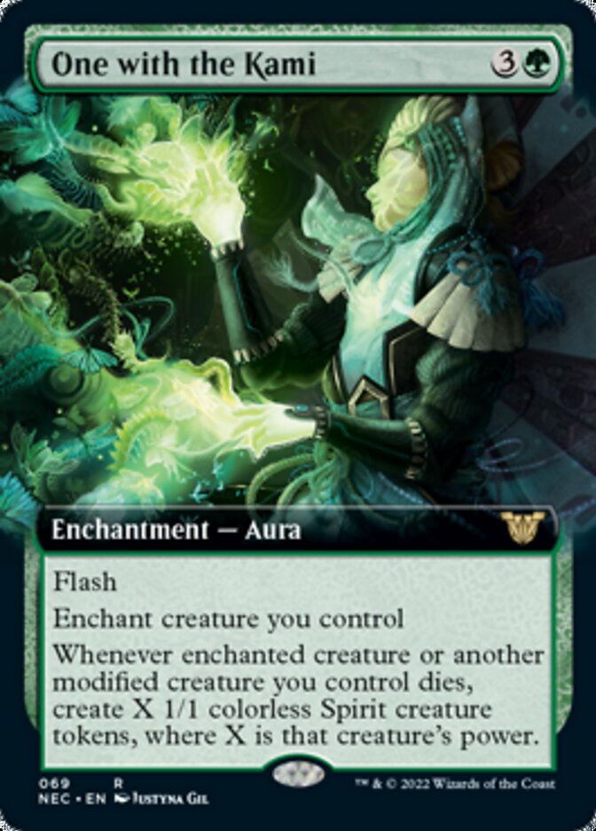 One with the Kami (Extended Art) [Kamigawa: Neon Dynasty Commander] | Rock City Comics