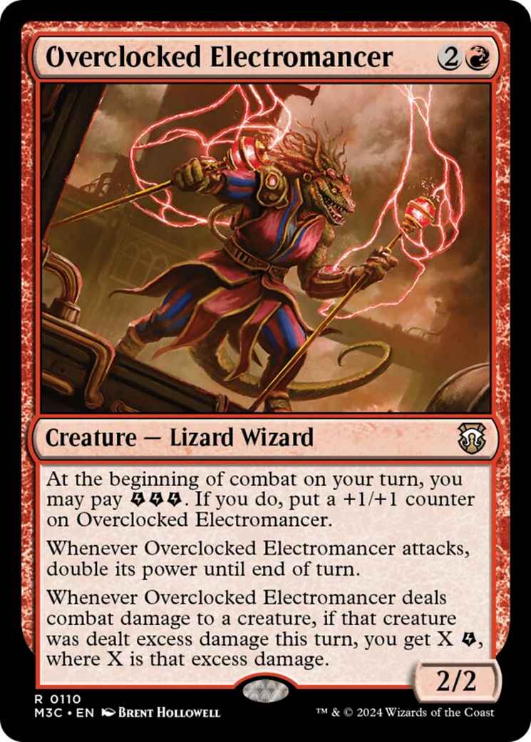 Overclocked Electromancer [Modern Horizons 3 Commander] | Rock City Comics