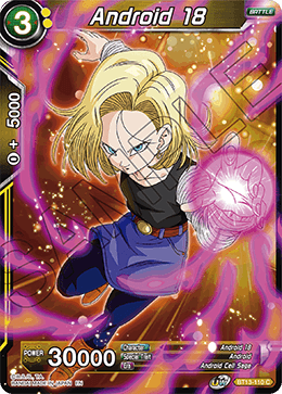 Android 18 (Common) (BT13-110) [Supreme Rivalry] | Rock City Comics