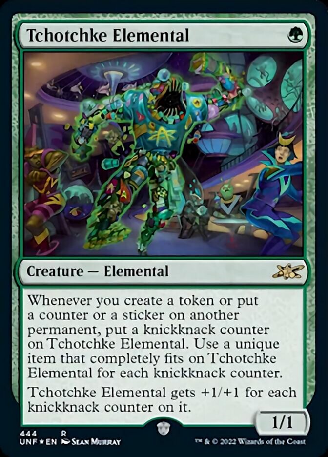 Tchotchke Elemental (Galaxy Foil) [Unfinity] | Rock City Comics