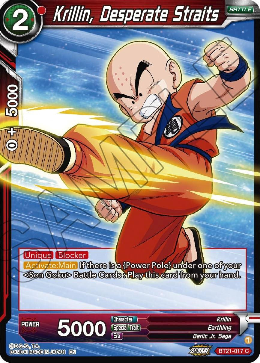 Krillin, Desperate Straits (BT21-017) [Wild Resurgence] | Rock City Comics